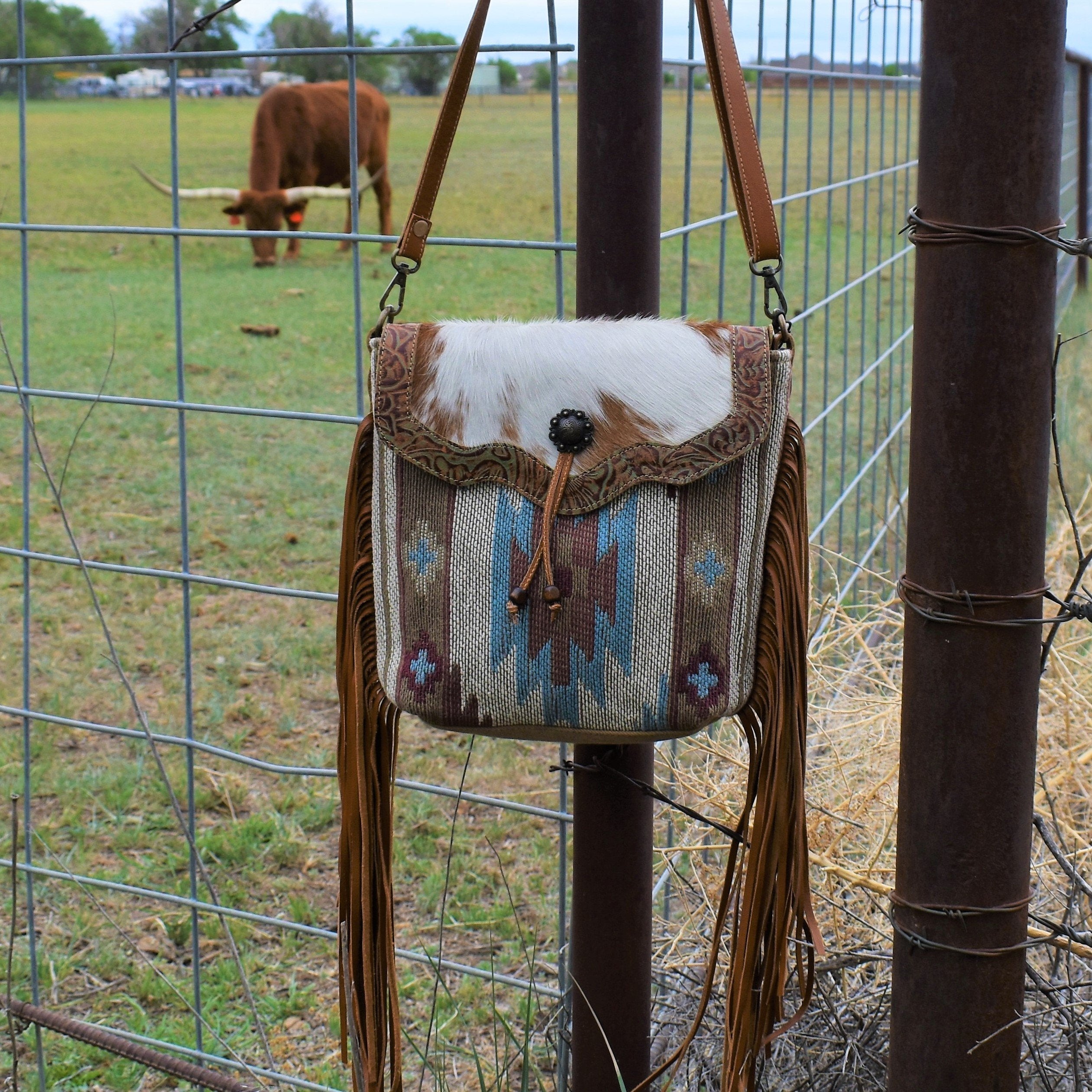 Serene Aztec Shoulder Bag