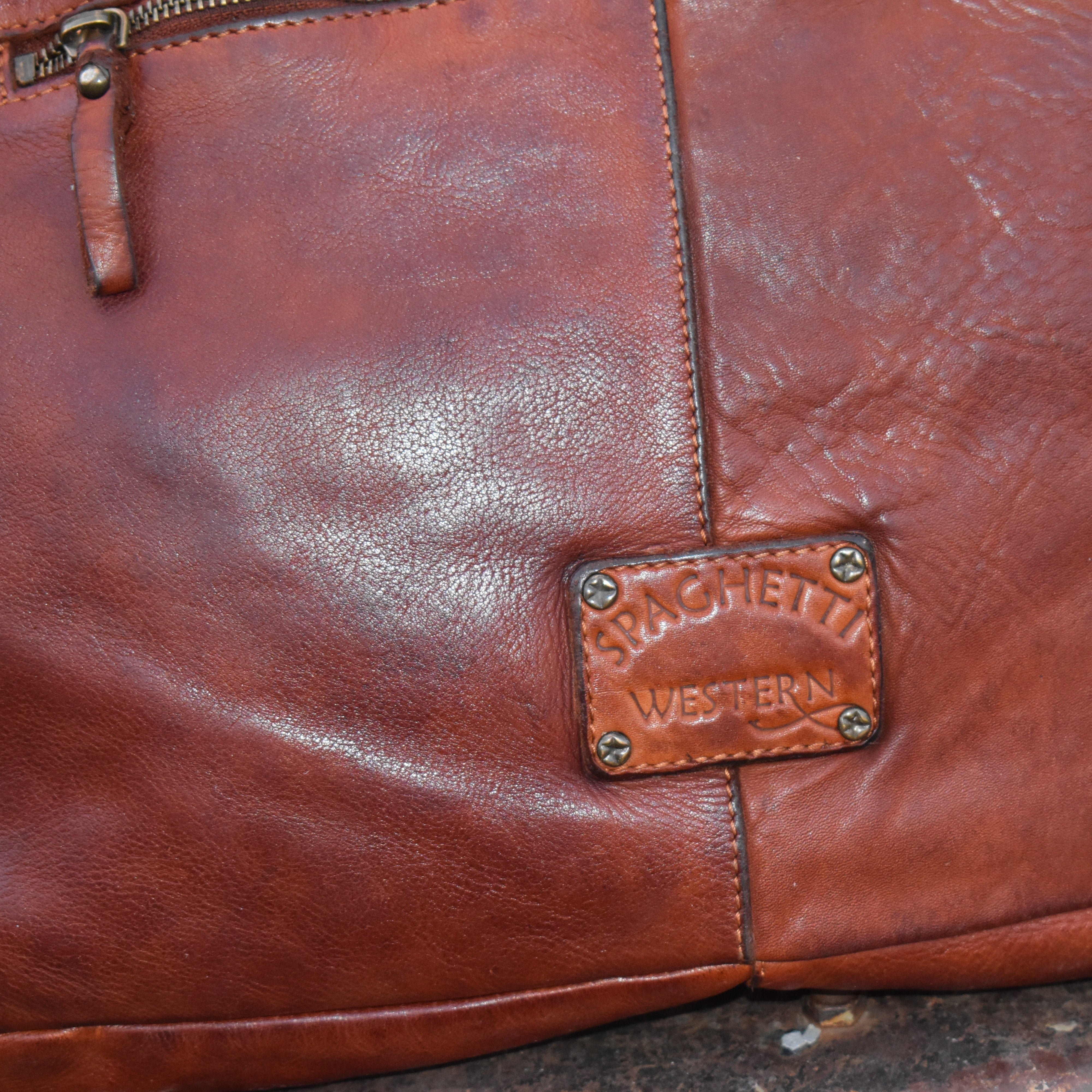 Remy Refined Large Leather Bag