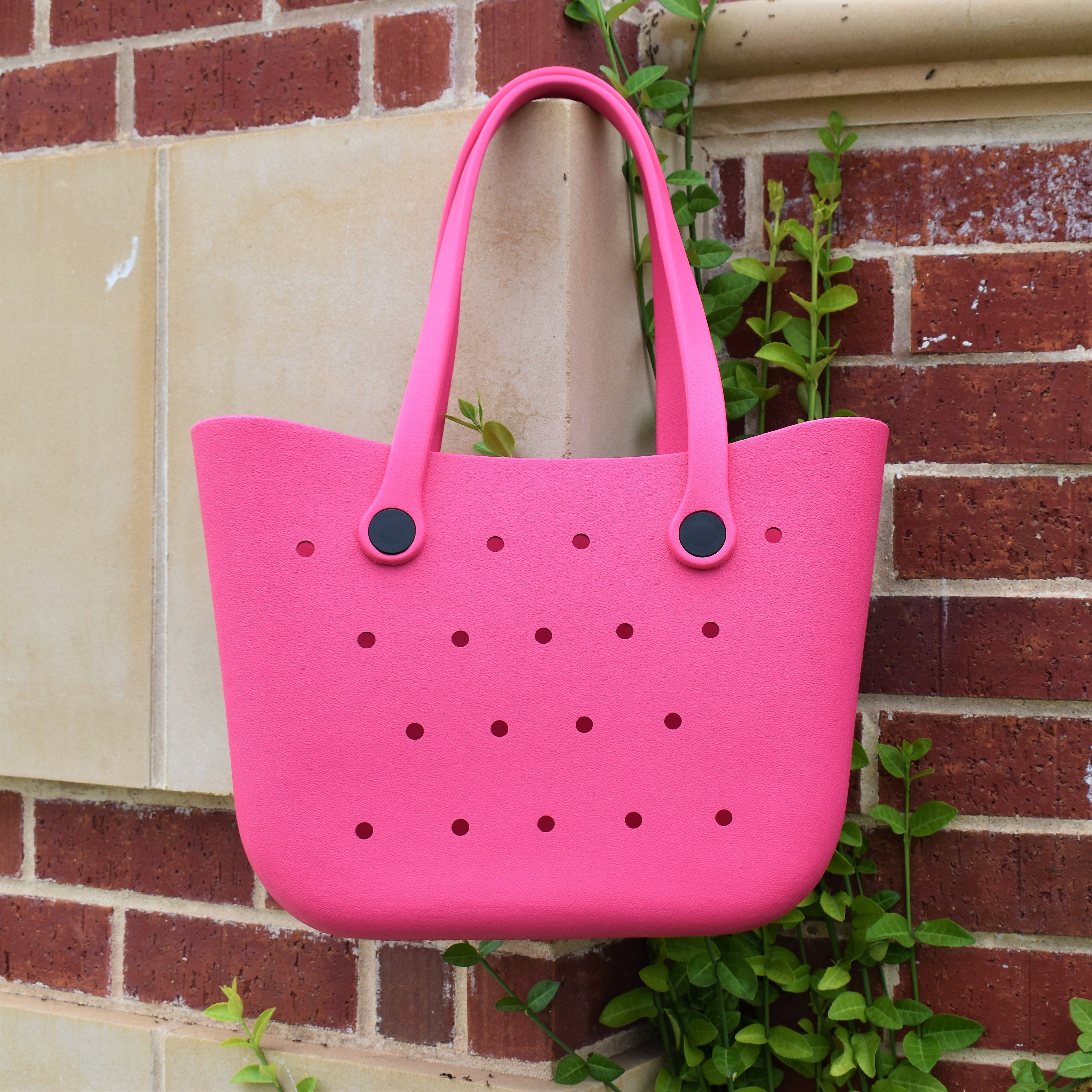 Eva On The Pink Beach Bag*