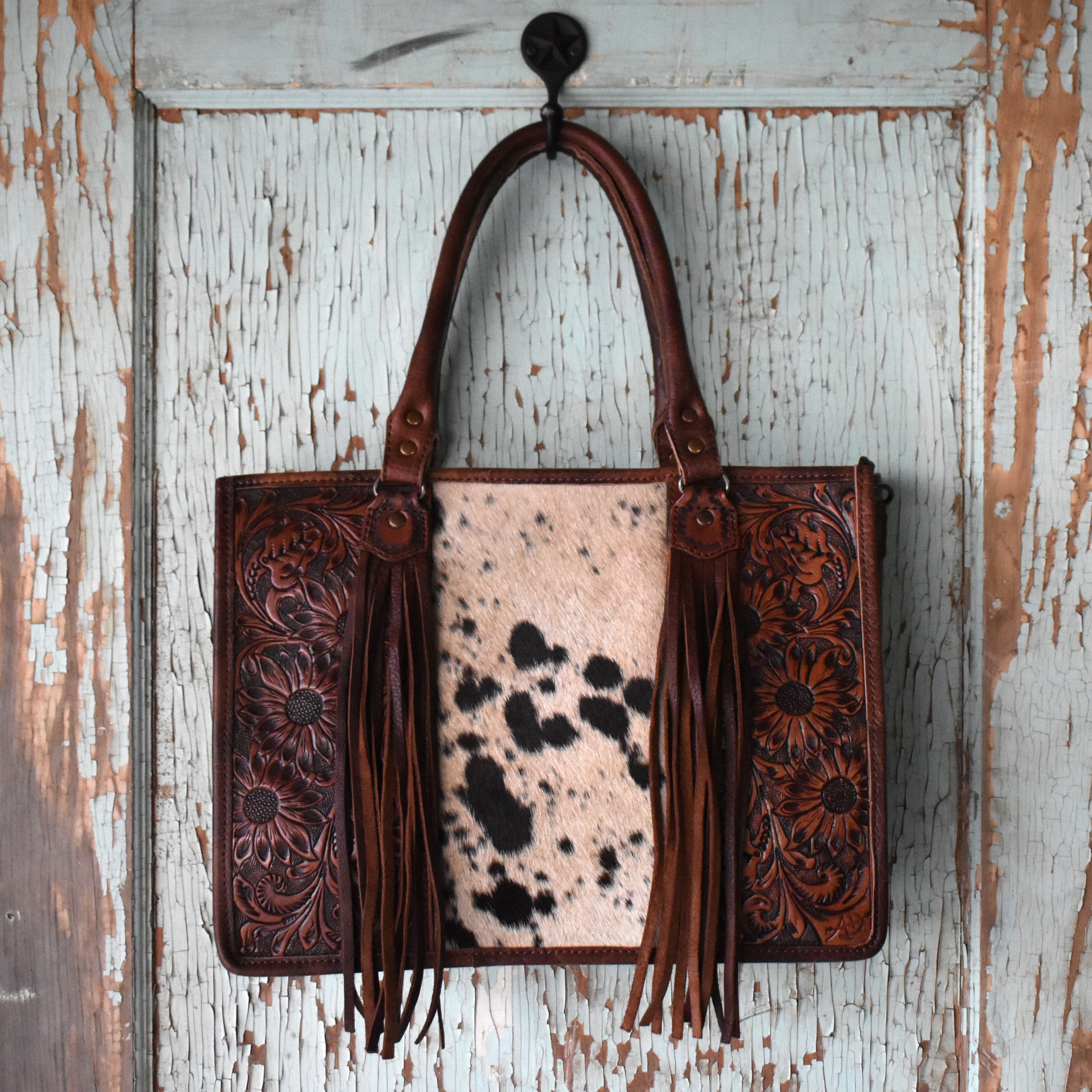 Brown Round Em' Up American Bag