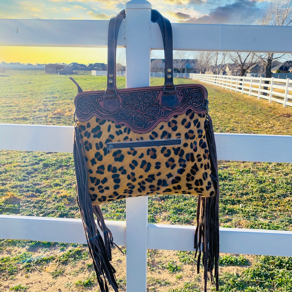 American Cheetah Hand Bag