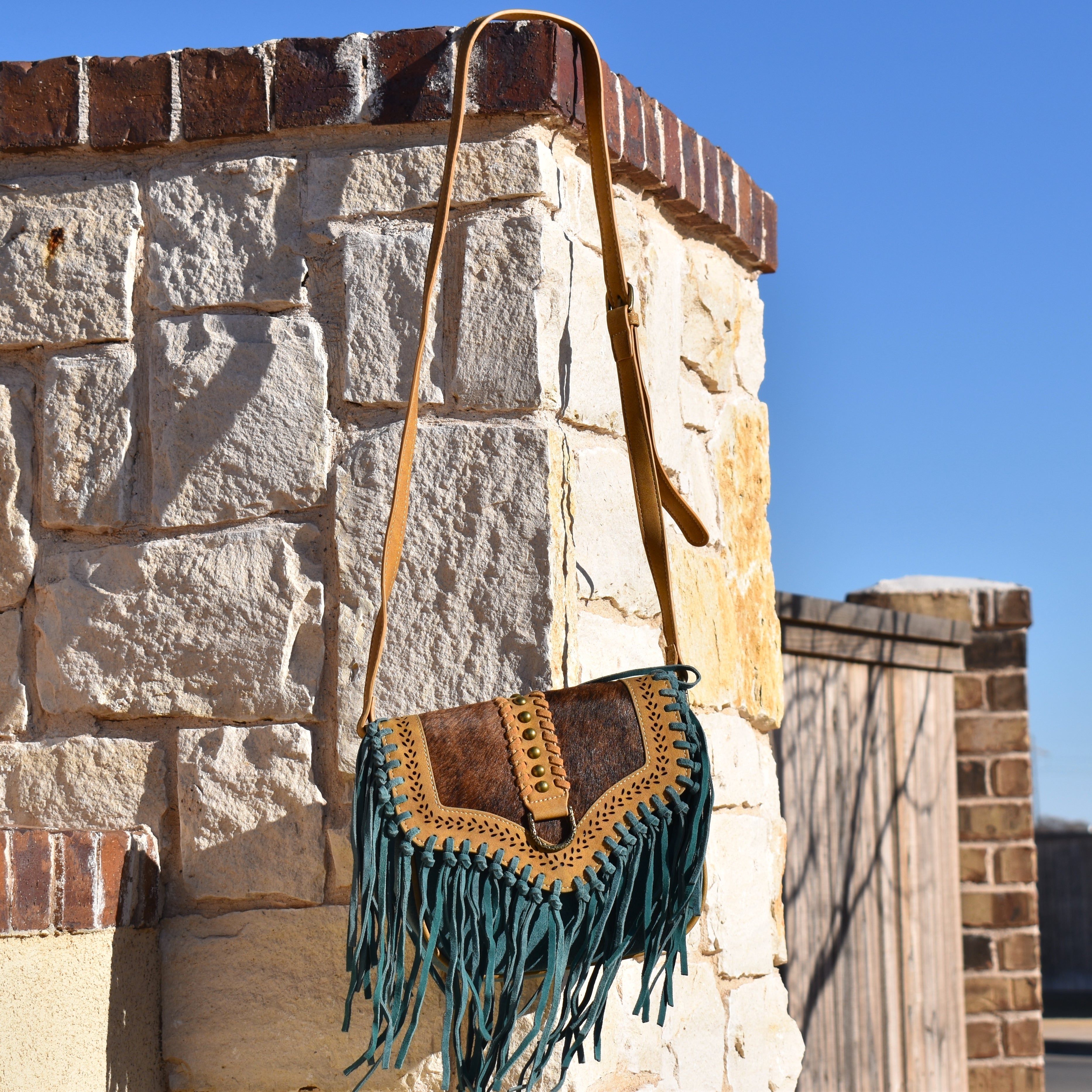 WRANGLER Turquoise Lasso Purse