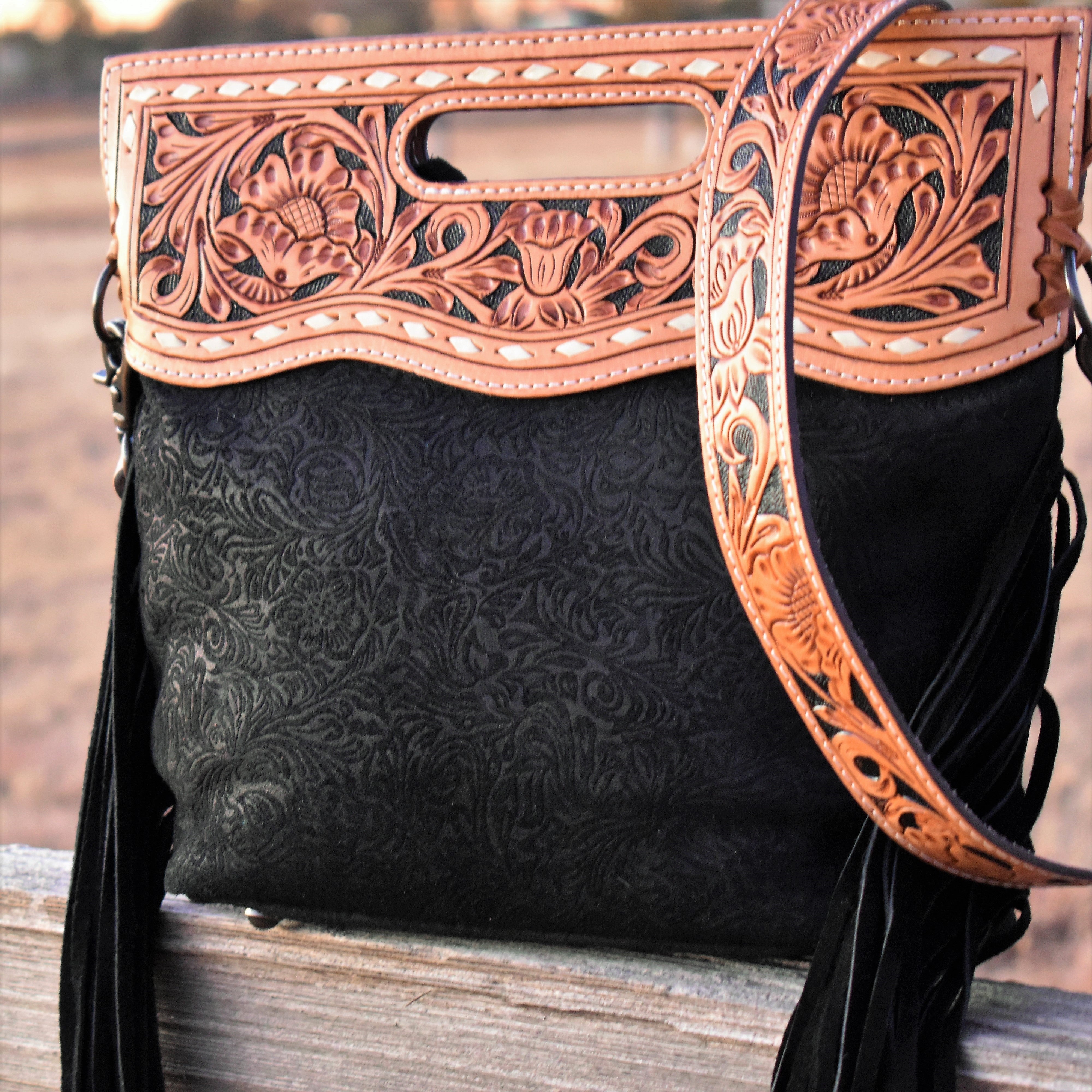 Sweet Suede Serenade Clutch