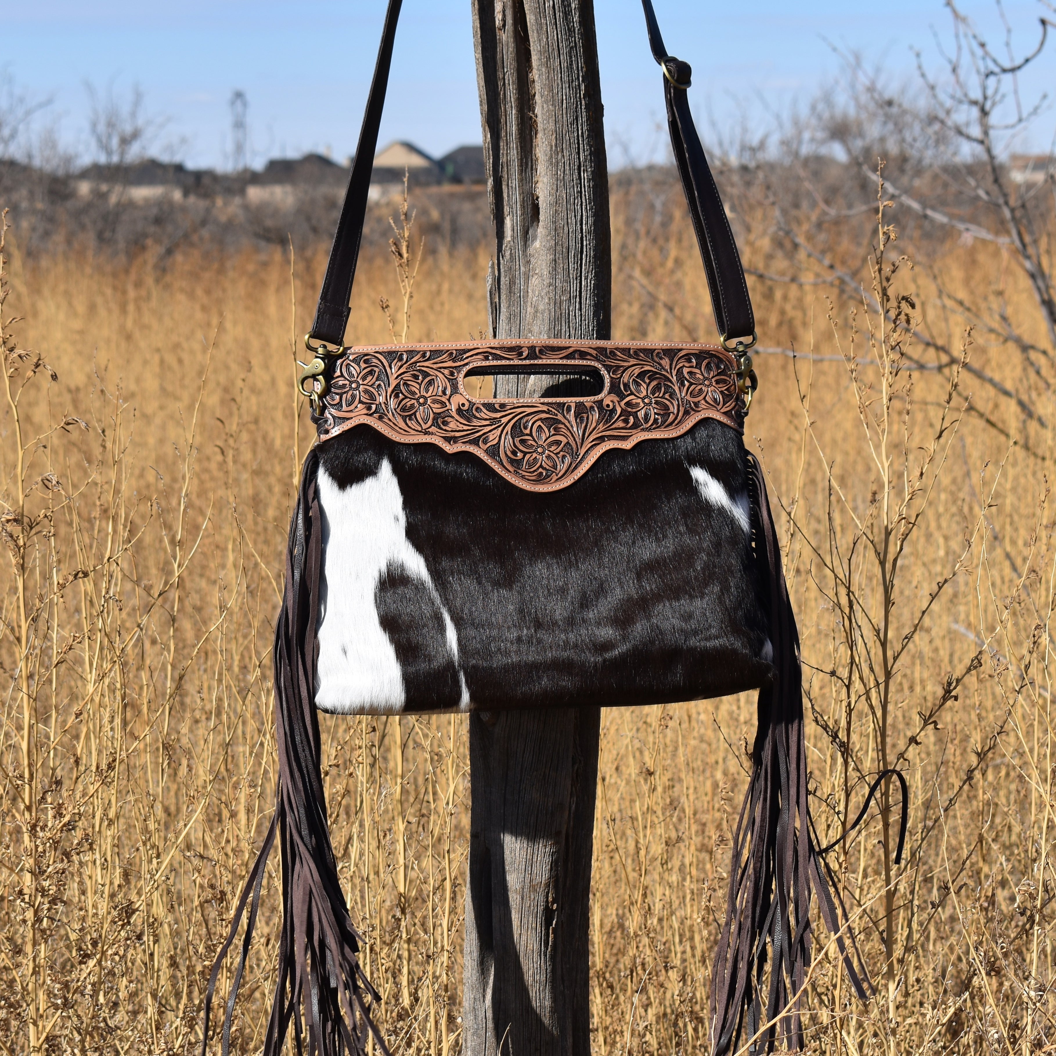 Brown Viceroy Fringe Bag