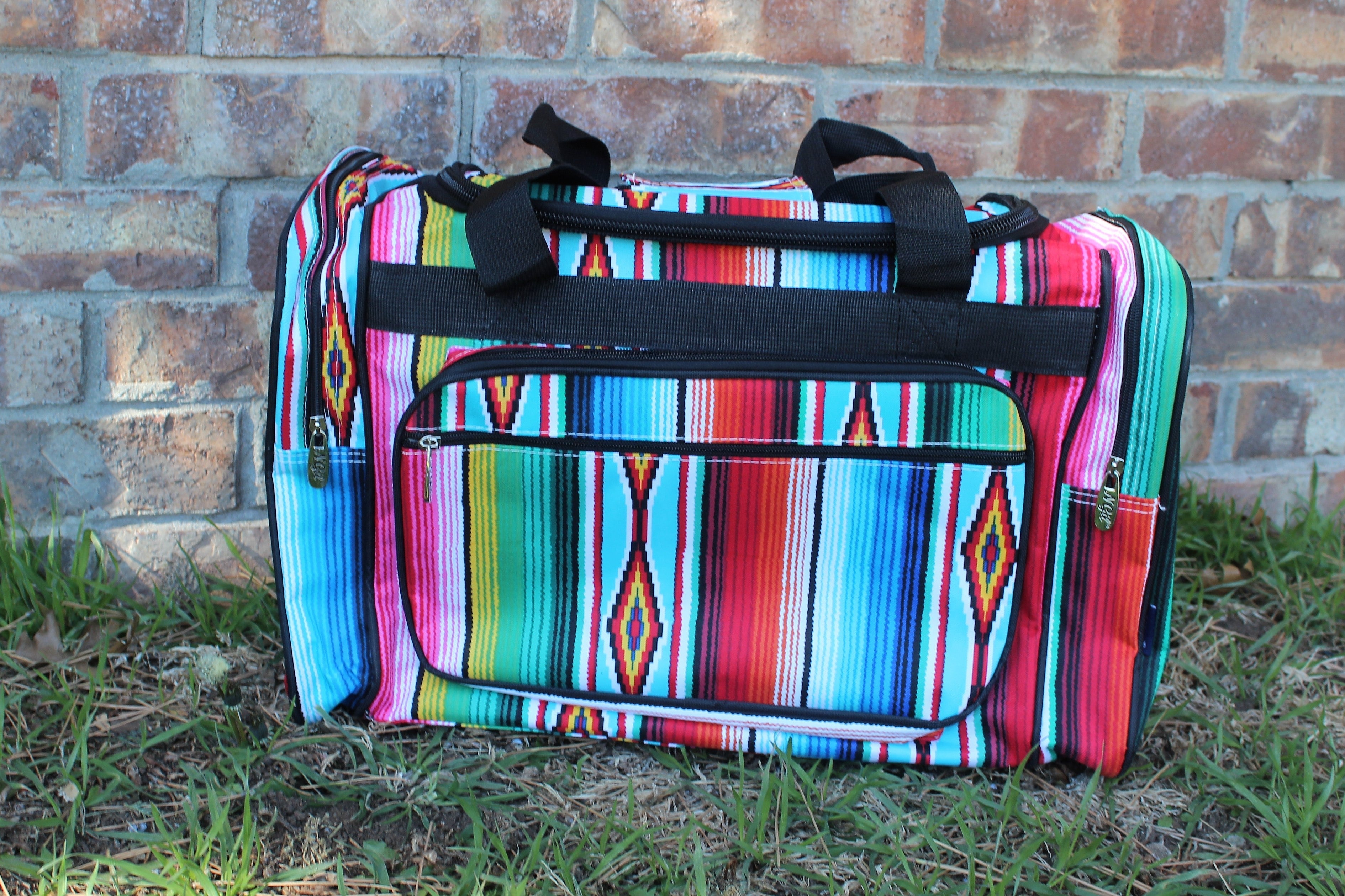 Santa Fe Serape Small Duffel Bag