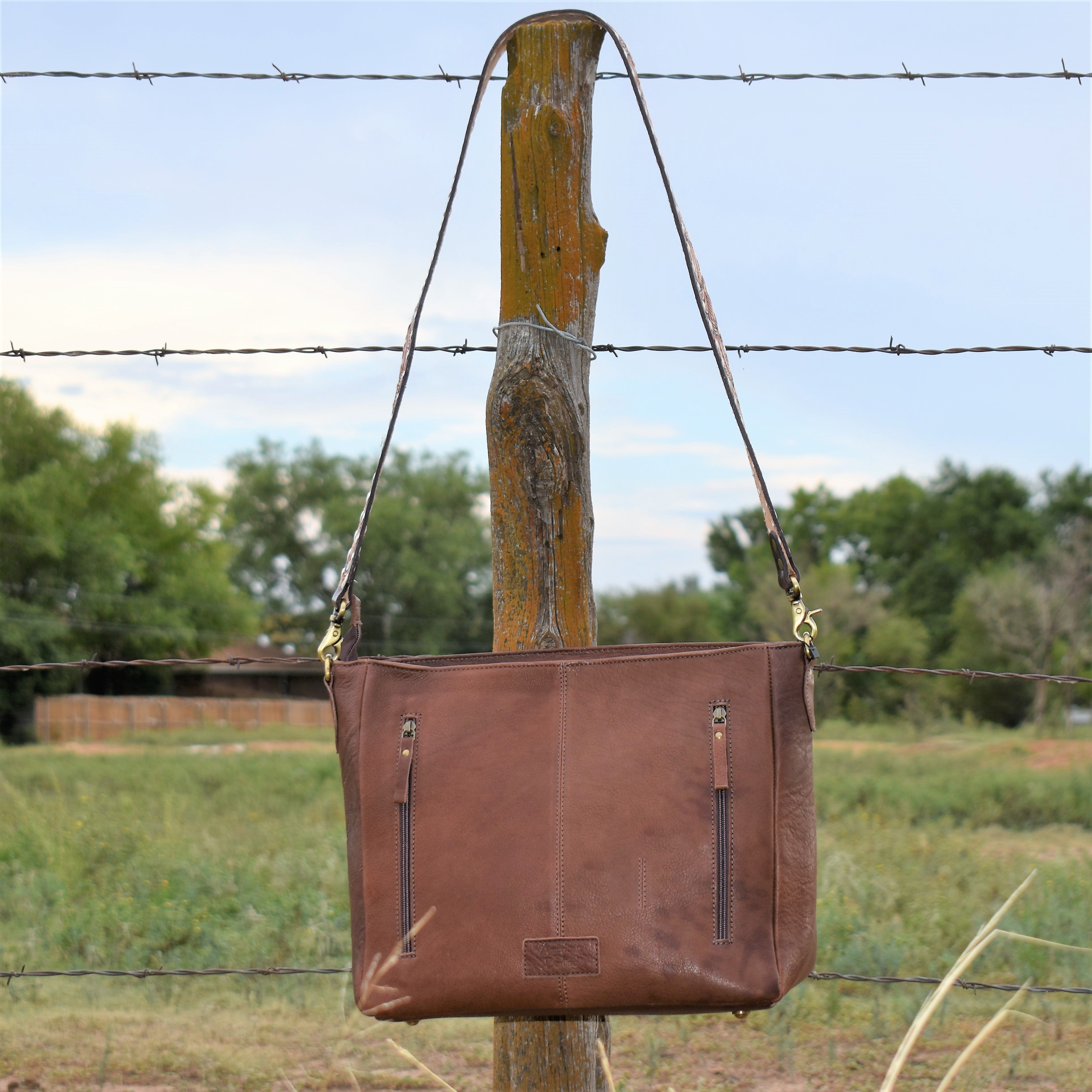 Rebel Raider Tooled Saddle Bag