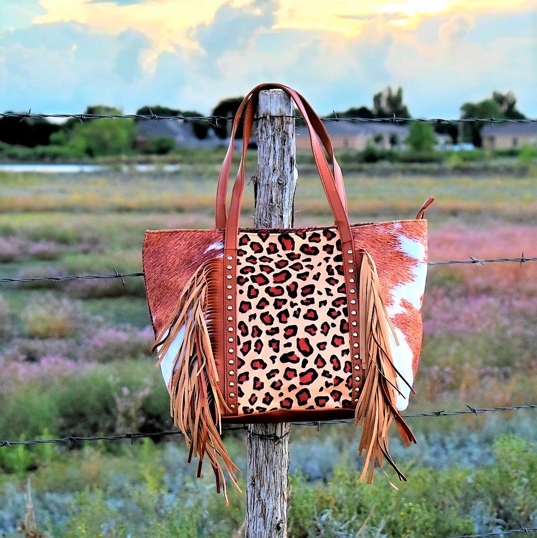 What The Fringe Moo Tote