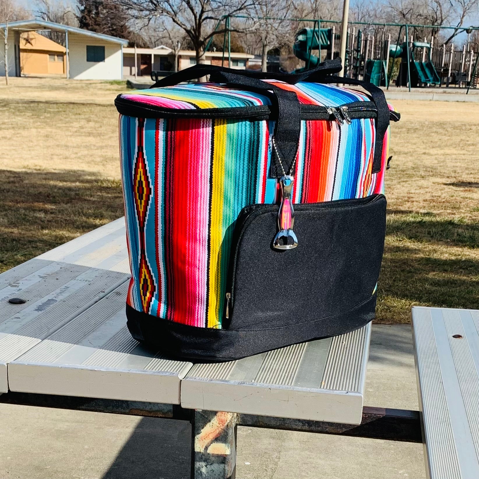 Santa Fe Serape Cooler Bag