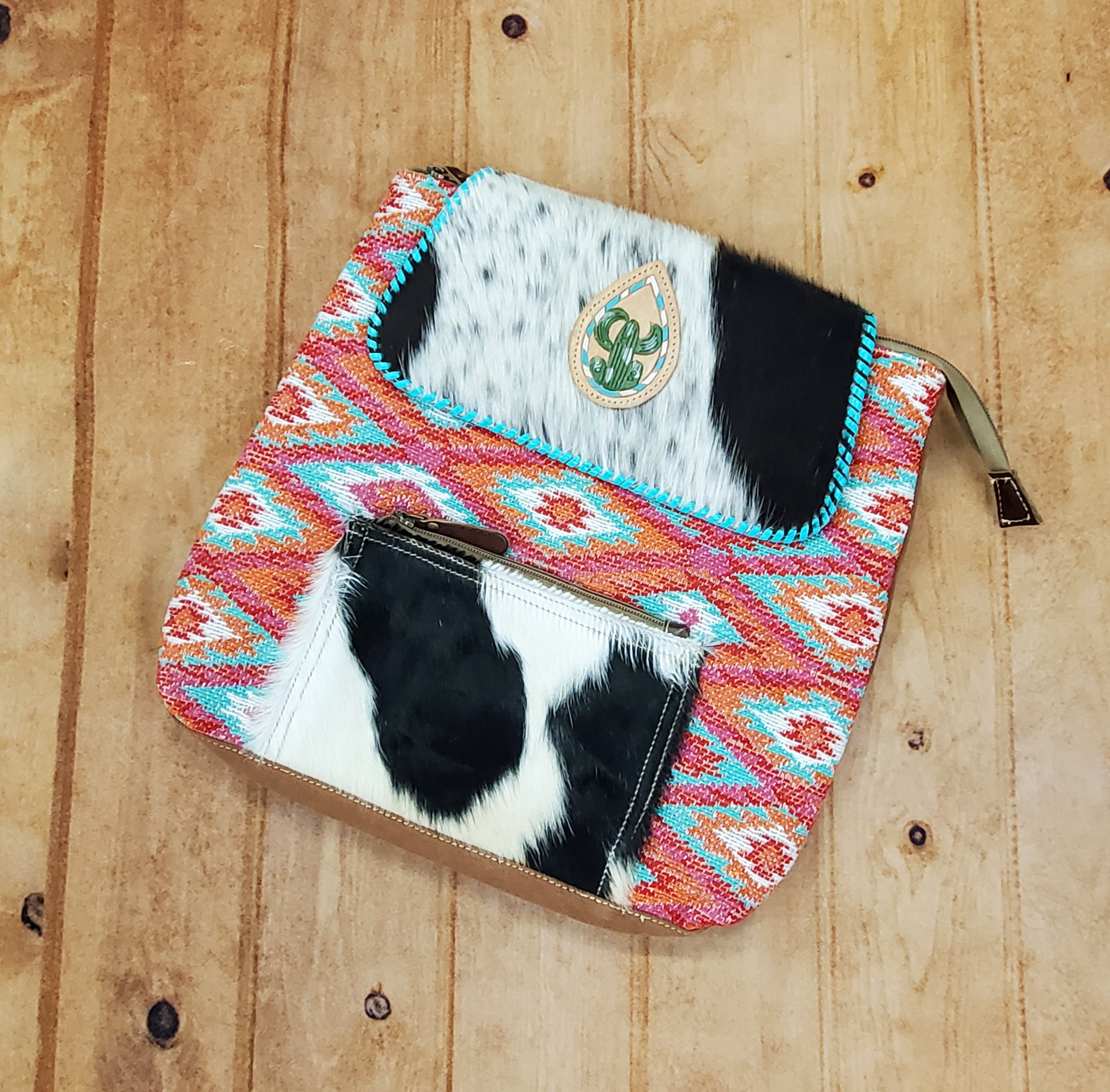 Pink Zest Aztec Backpack