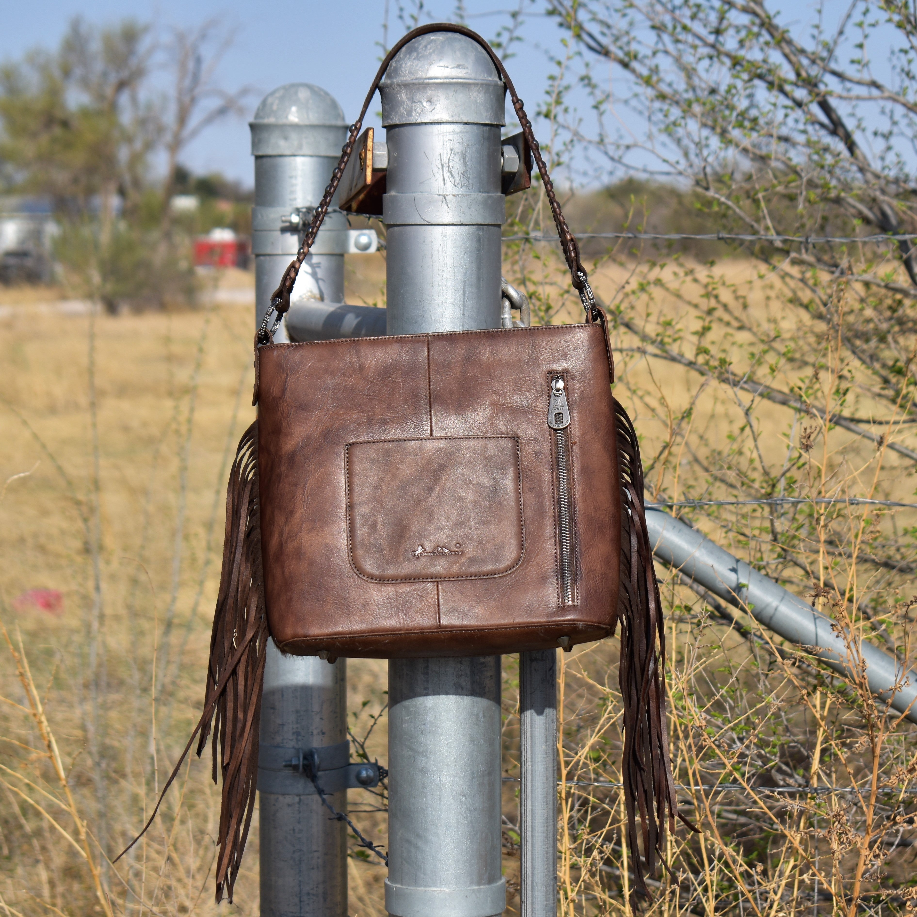 Cowboy Coffee Leather Bag