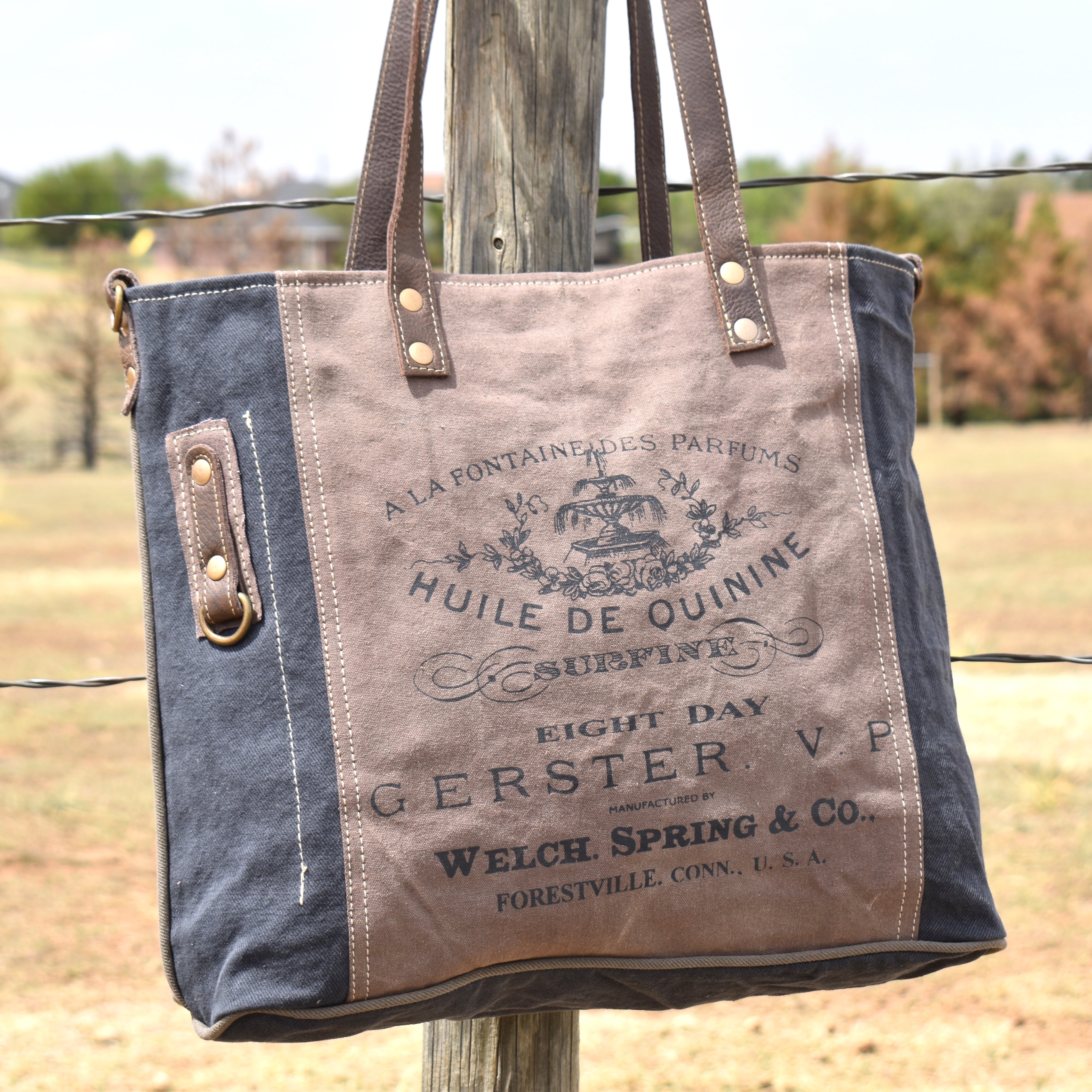 Slate Surfine Satchel Bag