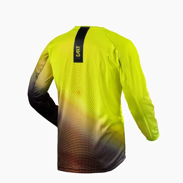 Active fit, lightweight, ventilated, off-road/MX jersey.