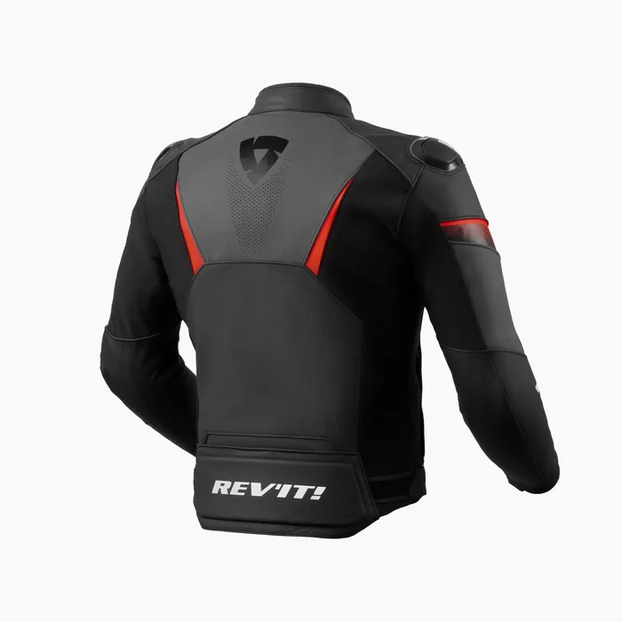 Entry-level, race-derived, full-leather jacket for sport street riders