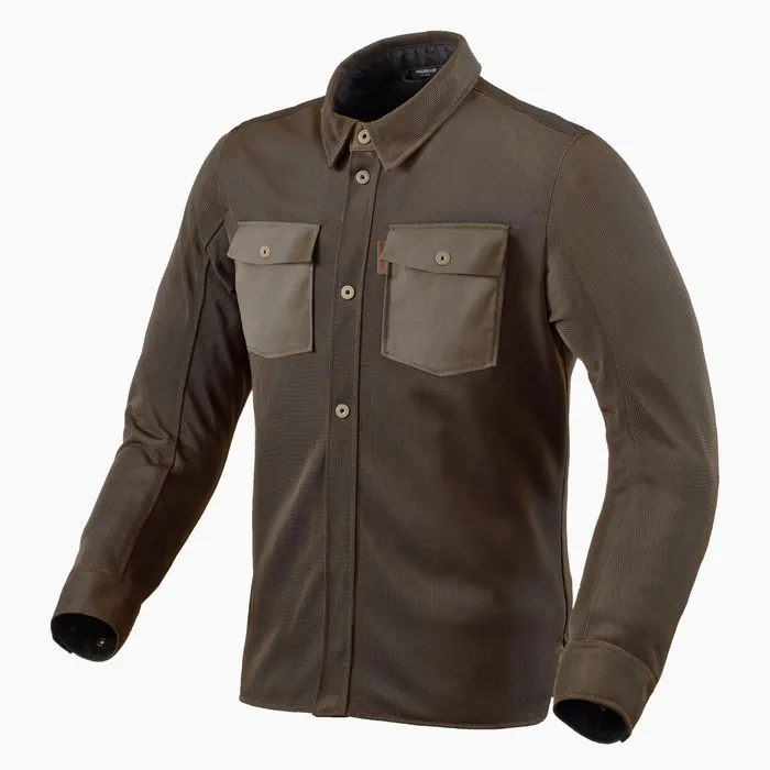 A ventilated overshirt for hot summer rides in the concrete jungle.