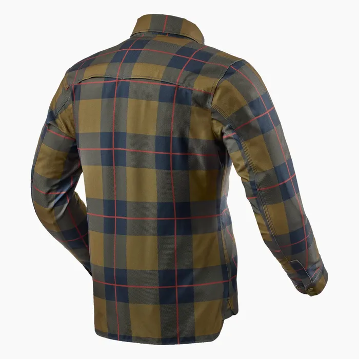A waterproof overshirt for three-season urban riding.