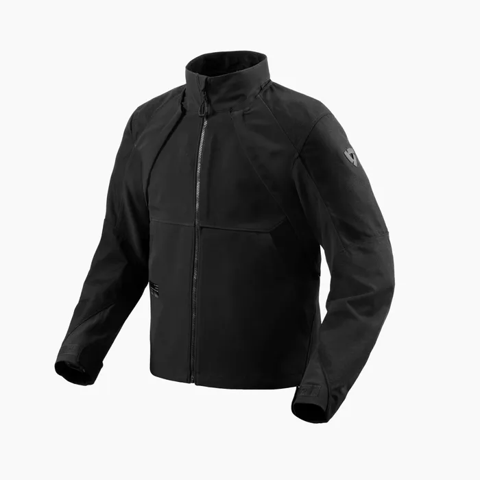 Windbreaking, softshell, off-road riding jacket with removable sleeves