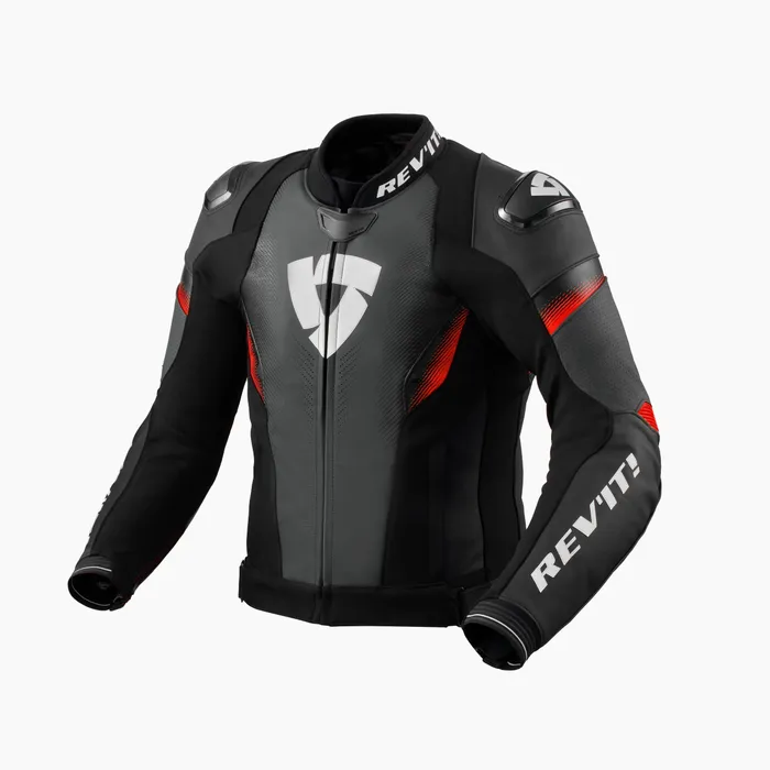 A race-inspired, multi-season technical leather jacket for Sport street riders