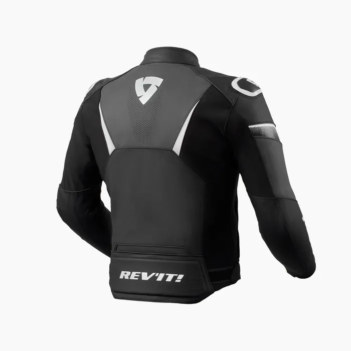Entry-level, race-derived, full-leather jacket for sport street riders