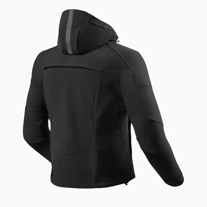 Waterproof hooded softshell jacket