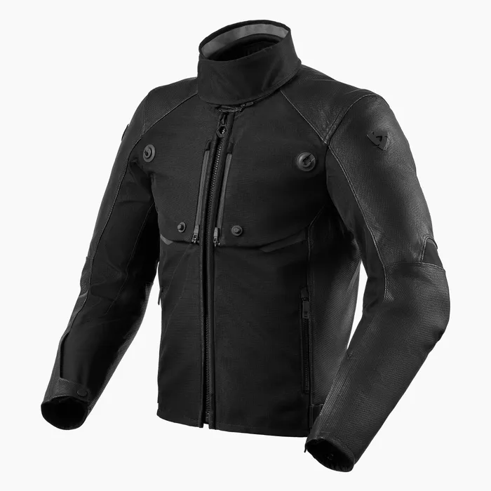 A top-spec, waterproof, CORIUM+® laminated leather/textile jacket for multi-season on-road touring