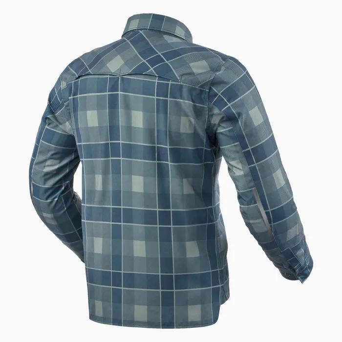 A waterproof overshirt for three-season urban riding.