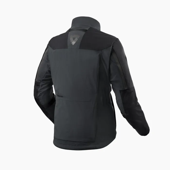 High-end, all-season, adventure travel jacket with laminated GORE-TEX