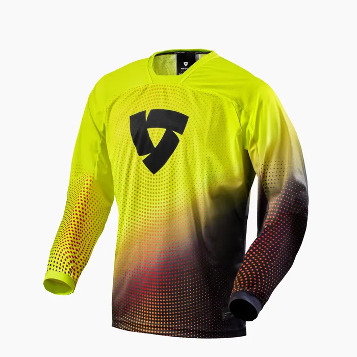 Active fit, lightweight, ventilated, off-road/MX jersey.