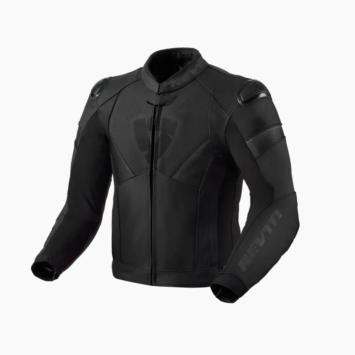 Entry-level, race-derived, full-leather jacket for sport street riders