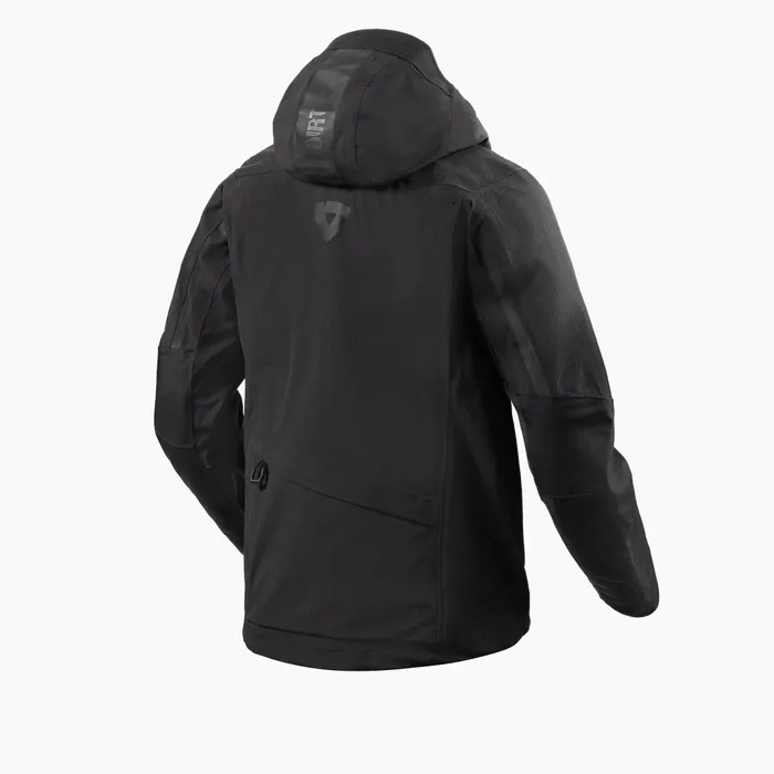 Lightweight and waterproof, hooded, off-road adventure jacket