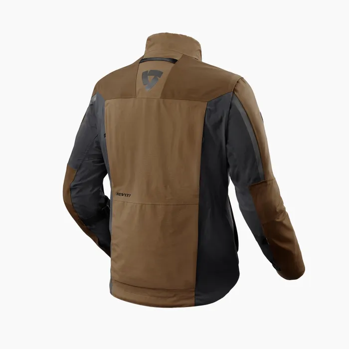 High-end, all-season, adventure travel jacket with laminated GORE-TEX