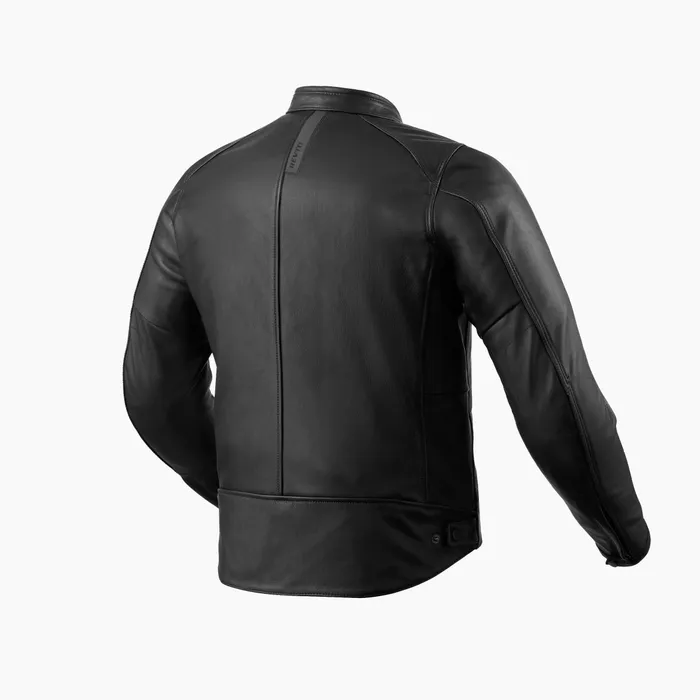 Styled leather jacket for street riding