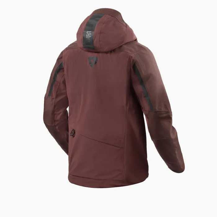 Lightweight and waterproof, hooded, off-road adventure jacket