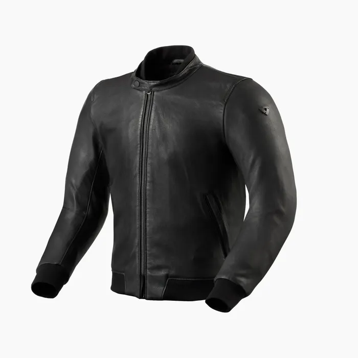 Lightweight, leather bomber jacket with high levels of protection