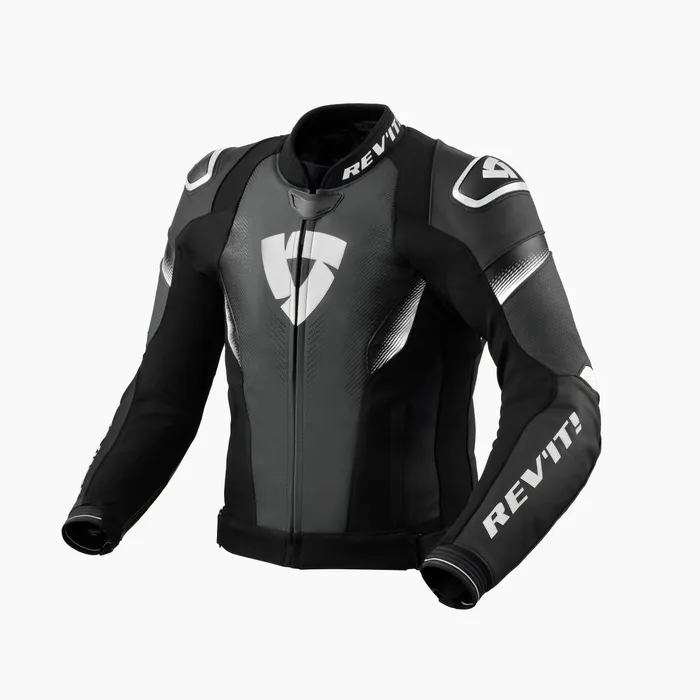 A race-inspired, multi-season technical leather jacket for Sport street riders