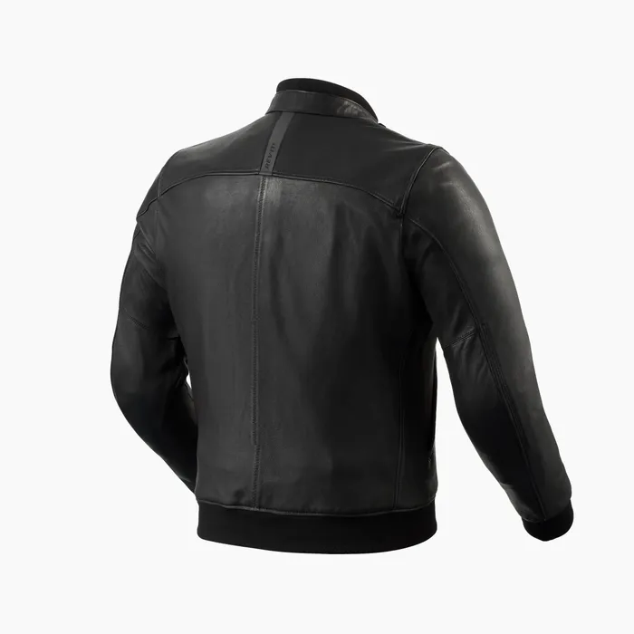 Lightweight, leather bomber jacket with high levels of protection