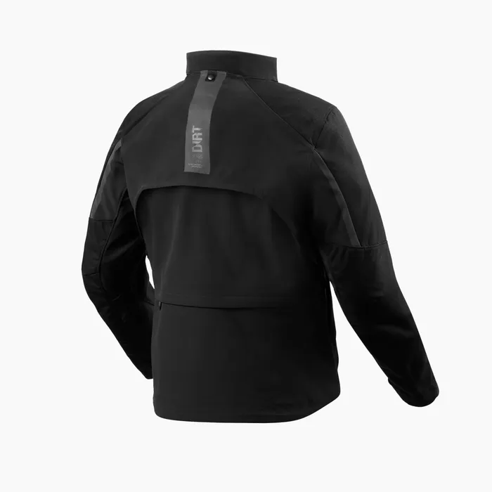 Windbreaking, softshell, off-road riding jacket with removable sleeves