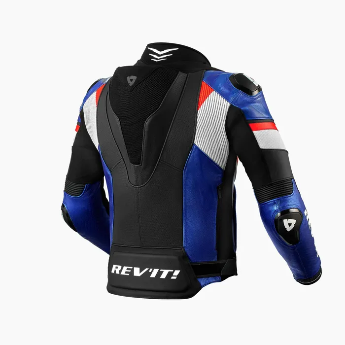 Leather racing jacket for serious riders
