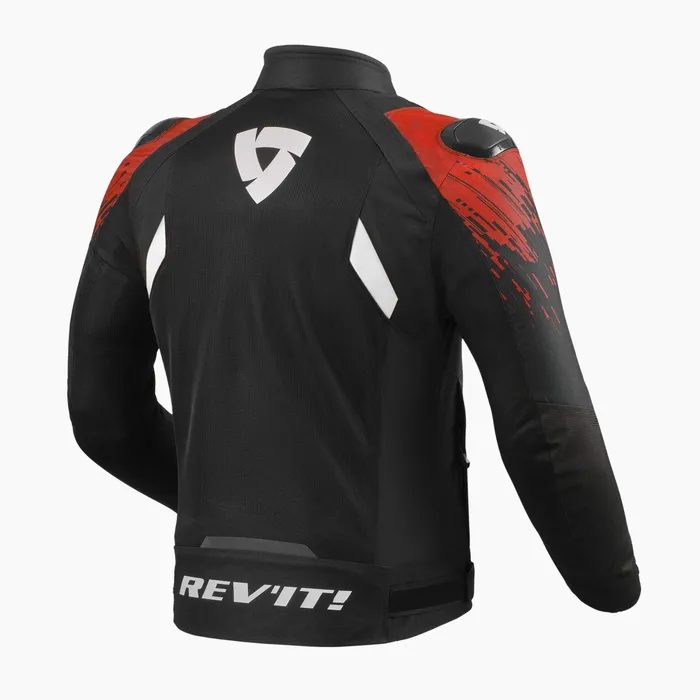 Fully ventilated, race-fit sport textile jacket