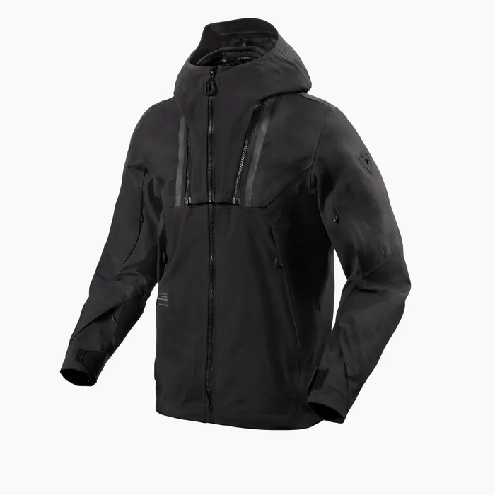 Lightweight and waterproof, hooded, off-road adventure jacket
