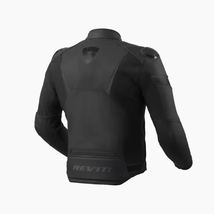 Entry-level, race-derived, full-leather jacket for sport street riders