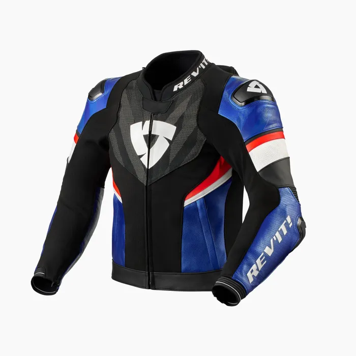 Leather racing jacket for serious riders