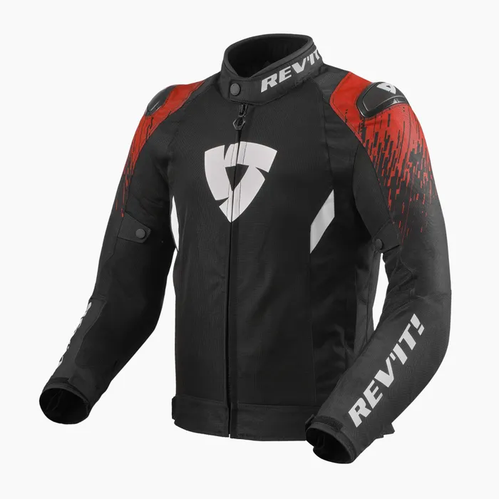 Fully ventilated, race-fit sport textile jacket