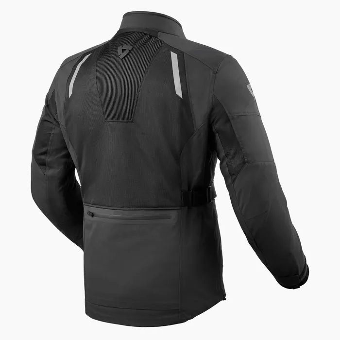 Versatile waterproof multi-season mesh jacket for adventure riding in various weather conditions.