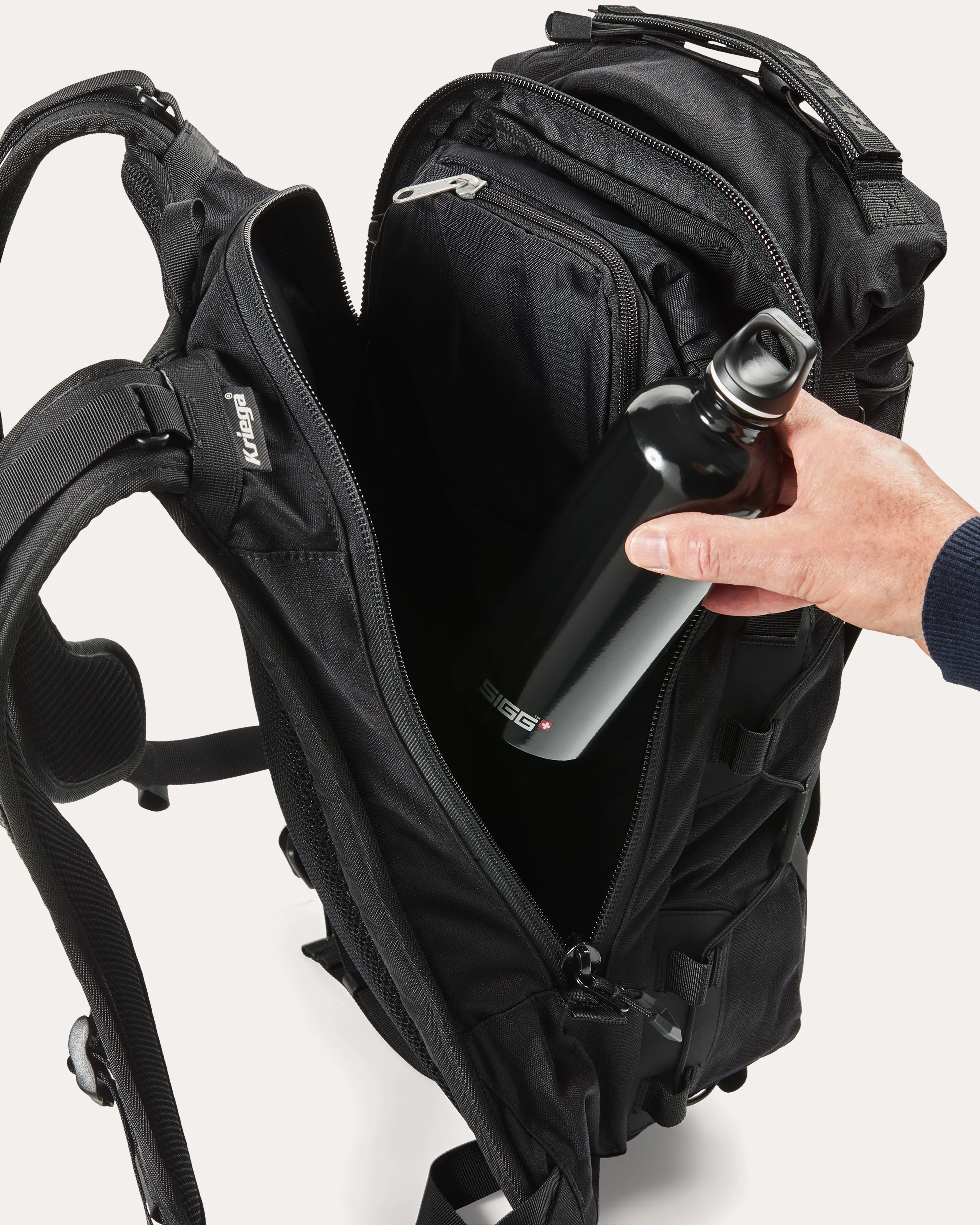 Backpack Barren 18L H2O | Black-Light Grey