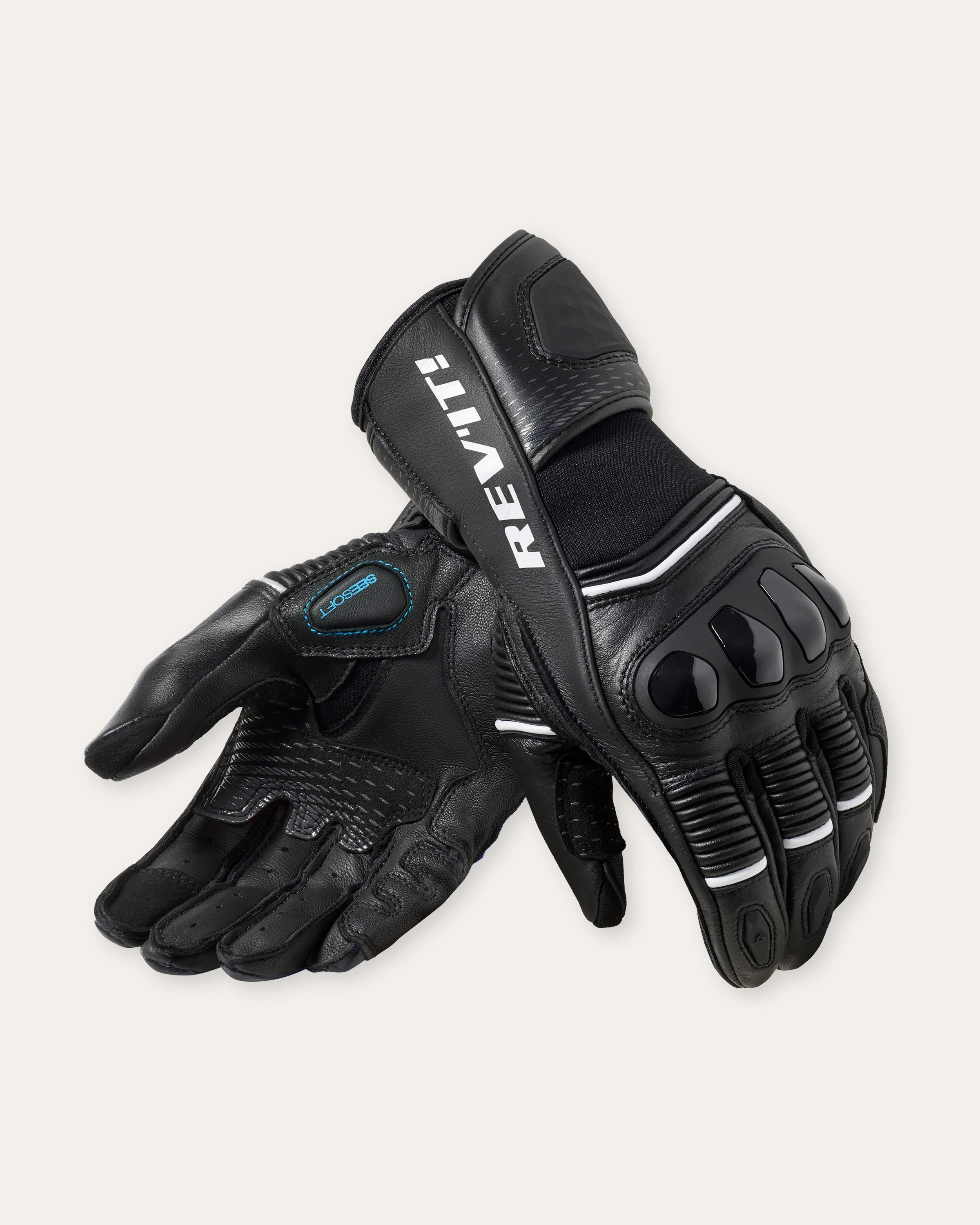 Gloves Xena 4 Ladies | Black-Blue