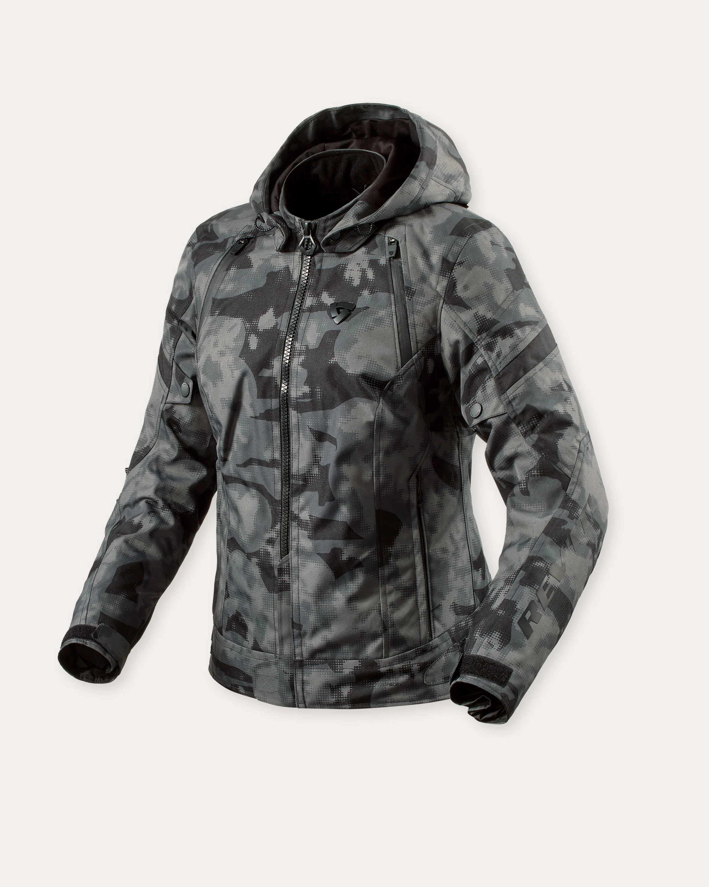 Jacket Flare 3 H2O Ladies | Camo Grey-White