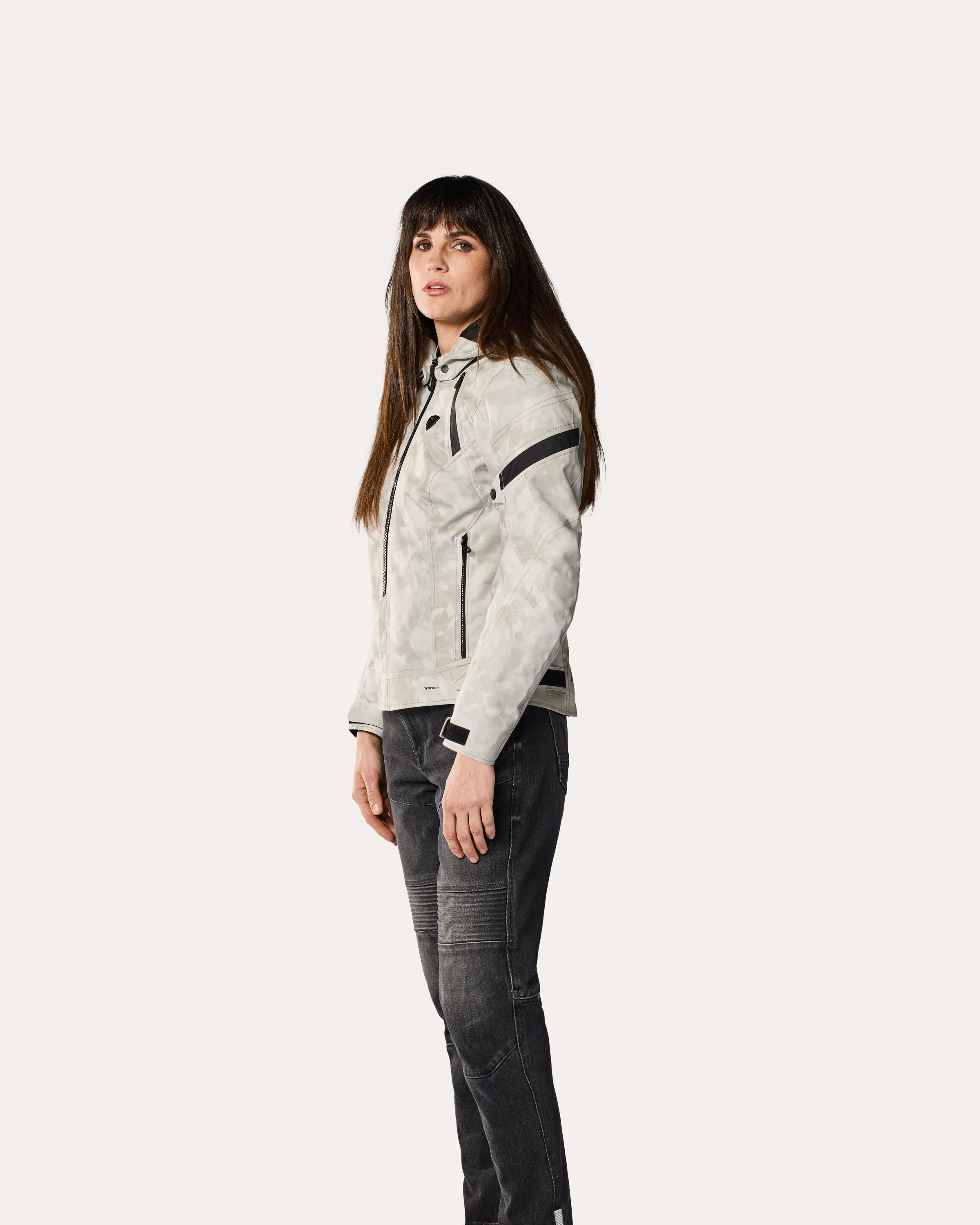 Jacket Flare 3 H2O Ladies | Camo Dark Grey