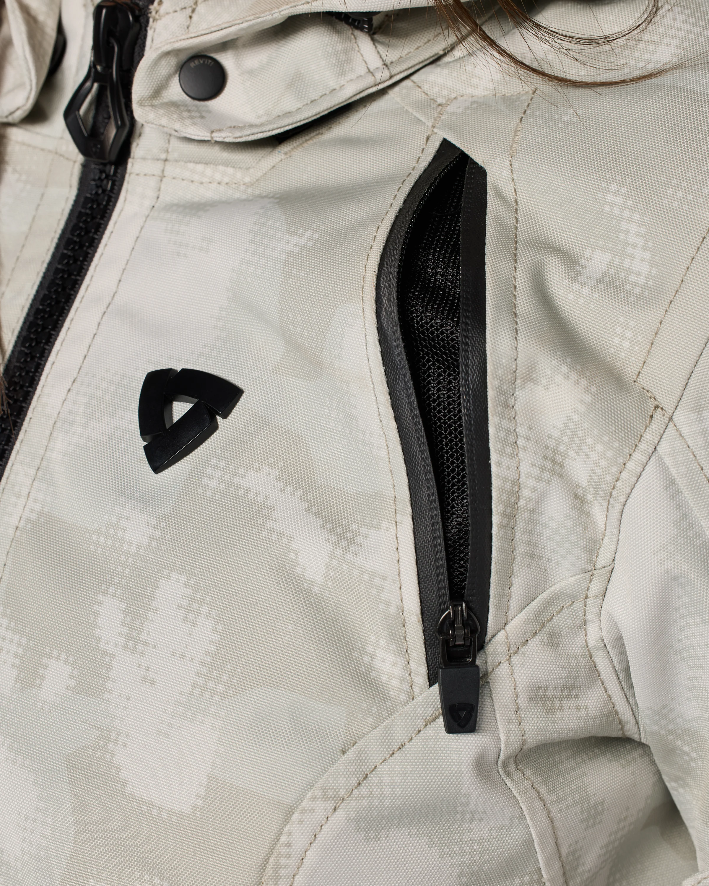 Jacket Flare 3 H2O Ladies | Camo Dark Grey