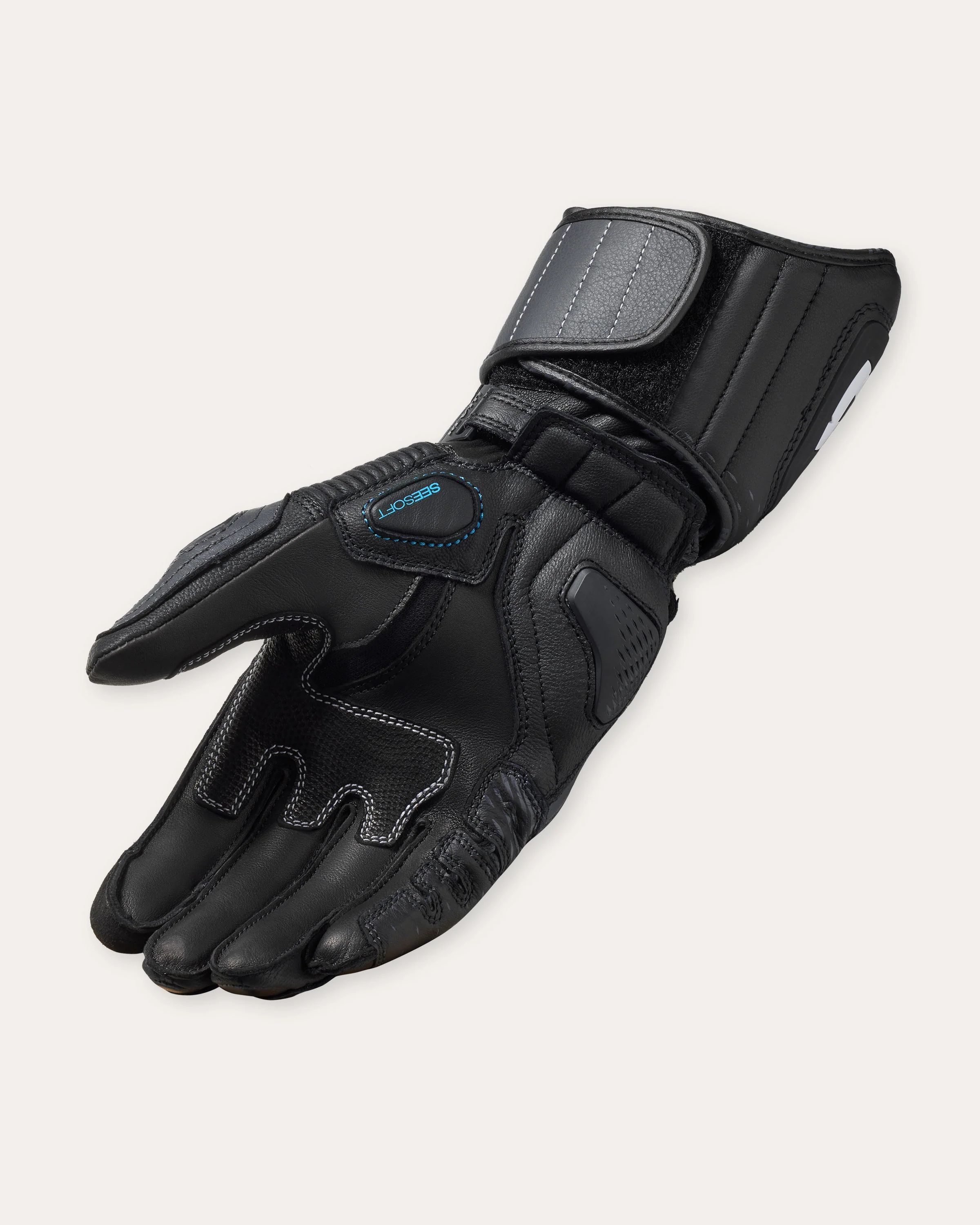 Gloves Control | Black-Neon Yellow