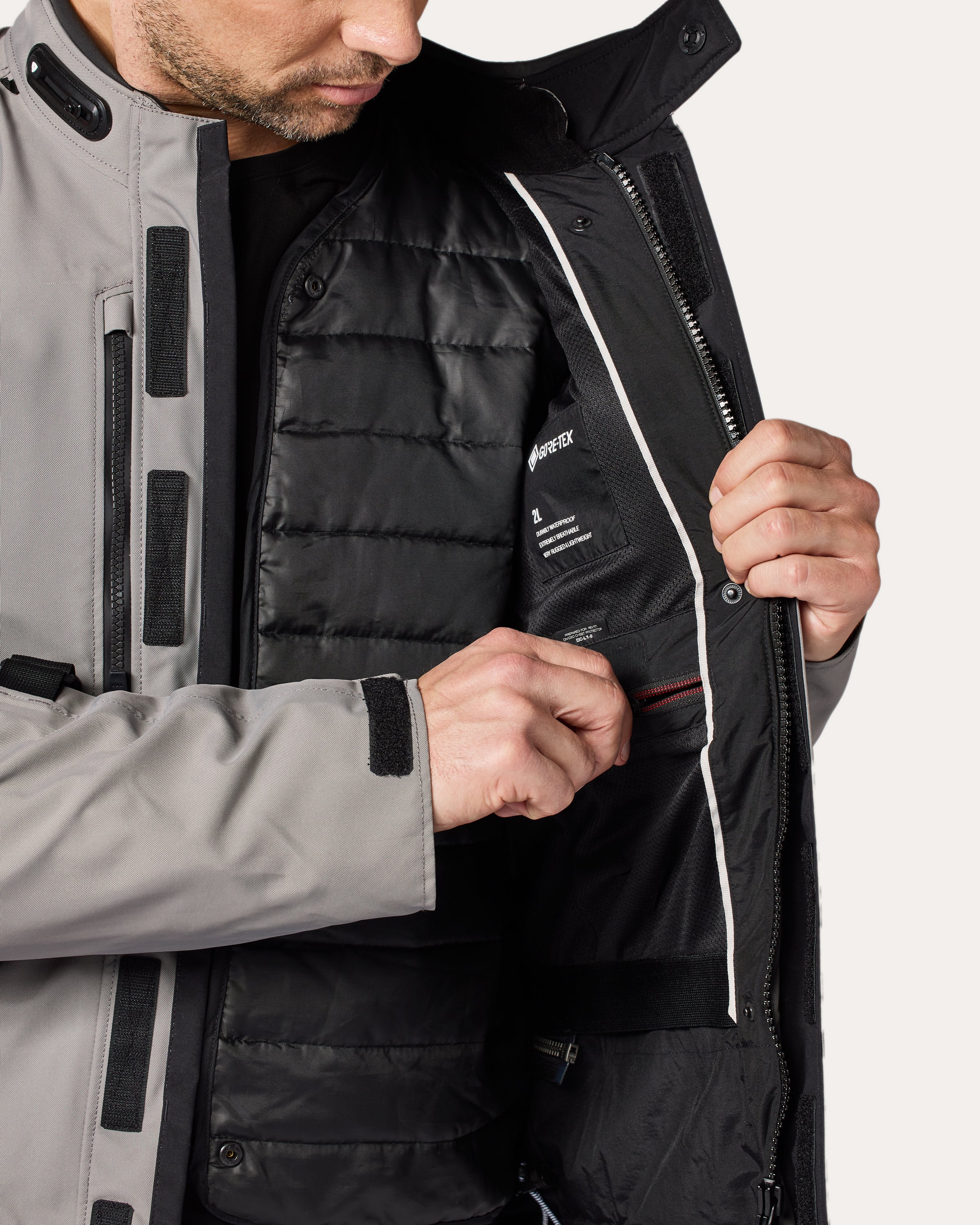 Jacket Vertical GTX | Black-Silver